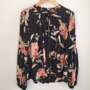 Billabong Multicolored Floral Blouse